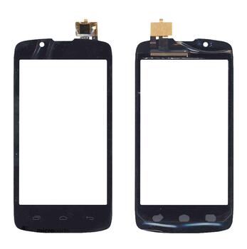 Тачскрин (Сенсорное стекло) для смартфона Fly IQ4490 Era Nano 4 черный