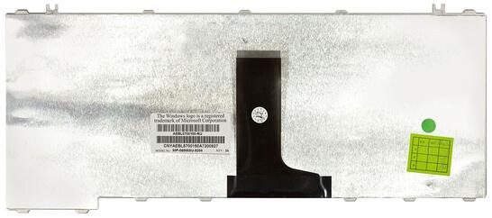 Клавиатура для ноутбука Toshiba Satellite (A200, A205, A300, A305, A400, A405, M200, M205, M300, M305, L200, L300, L305, L300D, L305D, L455, L450, L450D, L455D, Pro M200) Black, Glossy, RU (вертикальный энтер) - фото 3
