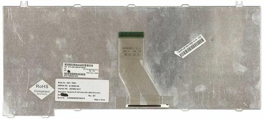 Клавиатура Toshiba Satellite (F20 F25 F30 G20 G25 G30 G35 Satellite A10 A15 A20 A25 A30 A40 A50 A55 A70 A75 A80 A100 A105 1400 1410 1900 2400 M30 M35 M40 M45 M50 M55 P10 P20 P30 ) Black, RU (вертикальный энтер) - фото 3