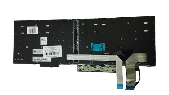 Клавиатура для ноутбука Lenovo Thinkpad T15 gen 1/2, с подсветкой (Light), Black, (No Frame), RU - фото 2