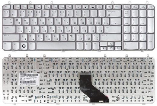 Клавиатура для ноутбука HP Pavilion (DV7-1000) Silver, RU