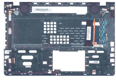 Клавиатура для ноутбука Asus (N76V) Black, с подсветкой (Light), (Silver TopCase), RU - фото 3