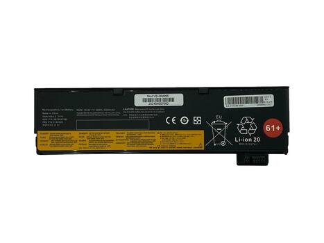 Аккумуляторная батарея для ноутбука Lenovo 01AV427 ThinkPad T480 T570 10.8V Black 5200mAh OEM