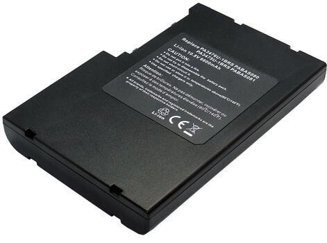 Посилена акумуляторна батарея для ноутбука Toshiba PA3475U-1BRS Qosmio G50 10.8V Black 7800mAh OEM