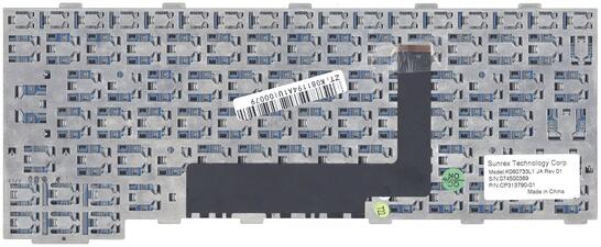 Клавиатура для ноутбука Fujitsu LifeBook (P7230) Black, RU - фото 3