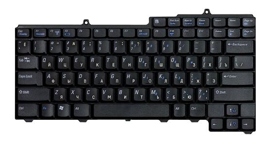 Клавиатура для ноутбука Dell Inspiron (1300, B120, B130) Latitude (120L) Black, RU - фото 2