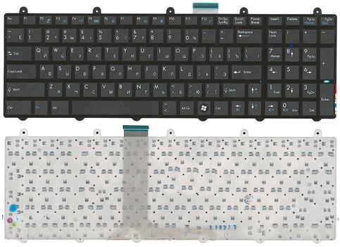 Клавиатура для ноутбука MSI (GE60, GT60, GT70, GT780, GT783, GX60, GX70, GX780, GX783 ) Black, (Black Frame) RU Клавиатура для ноутбука MSI (GE60, GT60, GT70, GT780, GT783, GX60, GX70, GX780, GX783 ) Black, (Black Frame) RU