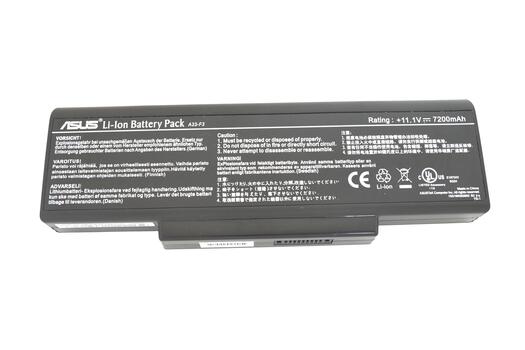 Усиленная аккумуляторная батарея для ноутбука Asus A33-F3 A9 11.1V Black 7200mAh Orig - фото 4