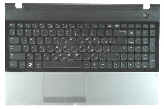 Клавиатура для ноутбука Samsung (300E5A) Black, (Black TopCase), RU Клавиатура для ноутбука Samsung (300E5A) Black, (Black TopCase), RU