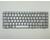 Клавиатура для ноутбука HP Pavilion DV2000, DV2100, DV2200, DV2300, DV2400, DV2500, DV2600 Silver, RU/EN - фото 2, миниатюра