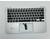 Клавиатура для ноутбука Apple MacBook Air (A1370) 2010+ Black, (Silver TopCase), RU (горизонтальный энтер) - фото 2, миниатюра