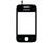 Тачскрин (Сенсорное стекло) для смартфона Samsung Galaxy Y GT-S5360 черный