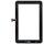 Тачскрин (Сенсорное стекло) для планшета Samsung Galaxy Tab 2 7&quot; P3100 белый с отверстием под динамик - фото 2, миниатюра