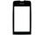 Тачскрин (Сенсорное стекло) для смартфона Nokia Asha 311 черный