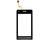 Тачскрин (Сенсорное стекло) для смартфона LG Viewty KU990 черное - фото 2, миниатюра