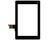 Тачскрин (Сенсорное стекло) для планшета Huawei Mediapad S7-301u, S7-303u черный - фото 2, миниатюра