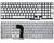 Клавиатура для ноутбука Sony Vaio (SVS15) с подсветкой (Light), Silver, (No Frame) RU