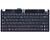 Клавиатура для ноутбука Asus Eee PC 1011, 1015, 1016, 1018, 1025, X101 Black, (Black Frame) RU - фото 2, миниатюра