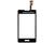 Тачскрин (Сенсорное стекло) для смартфона LG Optimus L4 II E440 черный - фото 2, миниатюра