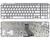 Клавиатура для ноутбука HP Pavilion DV6-1000, DV6-2000 Silver, RU