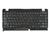 Клавиатура для ноутбука Asus EEE PC 1201, 1215, 1225, U20, VX6 Eee PC Lamborghini Black, (Black Frame) RU - фото 2, миниатюра