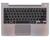 Клавиатура для ноутбука Samsung (NP535U3C) Black, (Silver TopCase), RU
