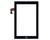 Тачскрин (Сенсорное стекло) для планшета HP Slate 7 Extreme черный - фото 2, миниатюра