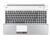 Клавиатура для ноутбука Samsung (RC520) Black, (Silver TopCase), RU