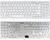 Клавиатура для ноутбука LG (R500, LW60, LW70, LW65, LW75, LGW6) White, (White Frame), RU