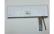 Клавиатура для ноутбука Asus (N56, N56V) с подсветкой (Light), Black, (No Frame) RU