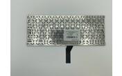 Клавиатура для ноутбука Apple MacBook Air 2011+ (A1369) с подсветкой (Light), Black, (No Frame), RU (вертикальный энтер)