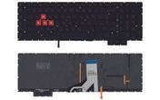 Клавиатура для ноутбука HP Omen 17-AN000, с красной подсветкой (Red Light), Black, (No Frame) RU