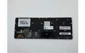Клавиатура для ноутбука Dell XPS 12 с подсветкой (Light), Black, (No Frame) RU