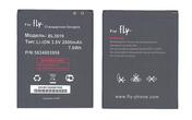 Аккумуляторная батарея для Fly BL3819 IQ4514 Evo Tech 4 3.8V Black 2000mAh 7.6Wh