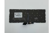 Клавіатура для ноутбука Xiaomi Mi Air (13.3) Black з підсвіткою (Light), (No Frame) RU
