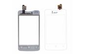 Тачскрін (Сенсорне скло) для смартфона Acer Liquid Z3 Z130 біле