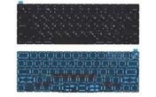 Клавиатура для ноутбука Apple MacBook (A1706) с подсветкой (Light), Black, (No Frame), RU (горизонтальный энтер)