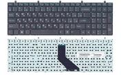 Клавіатура для ноутбука DNS (0170720), Clevo (W350, W370) Black, RU (горизонтальний ентер)