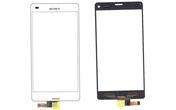 Тачскрин (Сенсорное стекло) для смартфона Sony Xperia Z3 Compact D5803, D5833 белый
