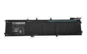 Аккумуляторная батарея для ноутбука Dell 4GVGH XPS 13-9550 11.4V Black 7260mAh Orig