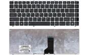 Клавиатура для ноутбука Asus (UL30, K42, K43, X42) Black, (Silver Frame) RU