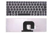 Клавиатура для Sony Vaio (VPC-YA, VPC-YB) Black, (Silver Frame), RU