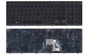 Клавиатура для ноутбука Sony Vaio (SVE15) Black, (Silver Frame) RU