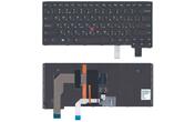 Клавиатура для ноутбука Lenovo Yoga (S3-14) с подсветкой (Light), с указателем (Point Stick), Black, (Black Frame) RU
