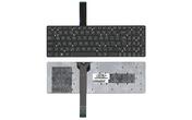Клавиатура для ноутбука Asus (K55, X501) Black, (No Frame) RU (вертикальный энтер)