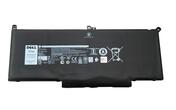Аккумуляторная батарея для ноутбука Dell F3YGT Latitude 12 7000 7.6V Black 6800mAh OEM