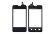 Тачскрин (Сенсорное стекло) для смартфона Explay A351 Solo черное
