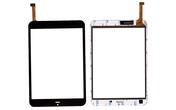 Тачскрин (Сенсорное стекло) для планшета F-WGJ78051-V1 черный для NETPAL A8P mini RoverPad Air 7.85 3G Fly Flylife Connect 7.85 3G Slim, 198mm x 132mm