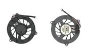 Вентилятор для ноутбука Dell Studio 1535, 1536, 1537, 1555, 1558, Studio M139C, Studio PP33L, 5V 0.5A 4-pin Forcecon (For CPU Pentium) 4250555