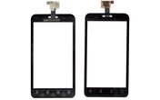 Тачскрин (Сенсорное стекло) для смартфона ZTE V889D, V880E Dual черный